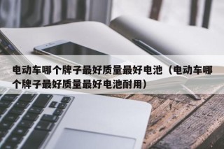 电动车哪个牌子最好质量最好电池（电动车哪个牌子最好质量最好电池耐用）