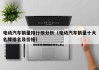 电动汽车销量排行榜分析（电动汽车销量十大名牌排名及价格）