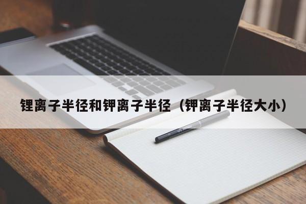 4500网约外围模特女神 锂离子半径和钾离子半径（钾离子半径大小）  第1张