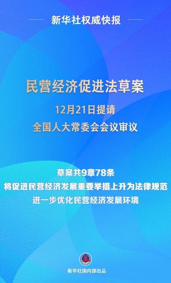 4480午夜理论免费无码 民营经济促进法草案提请全国人大常委会会议审议  第1张