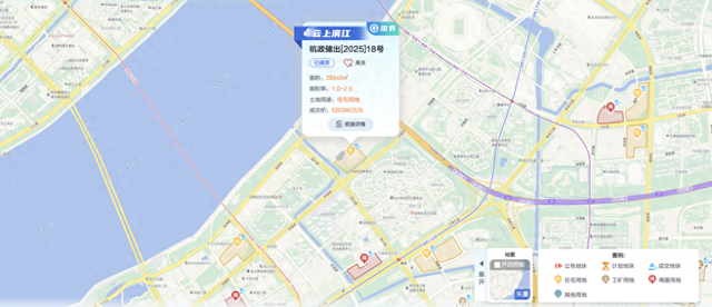 杭州单价地王再度刷新！滨江区西兴单元地块楼面单价超7.7万元/平米  第1张