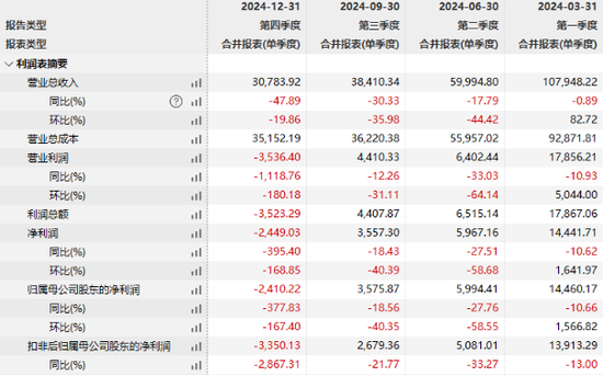 4480yy在线A片无码 营收三连降！ST九芝2024年净利润暴跌27%  第2张