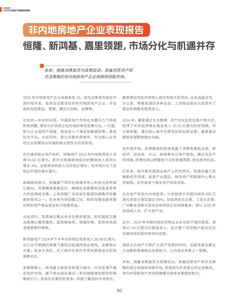 4500网约外围模特女神 观点指数：2025年房地产卓越表现报告  第40张