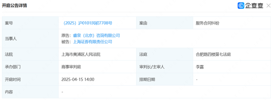 4480yy在线A片无码 猎头纠纷！上海证券  第1张