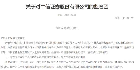 4480yy在线A片无码 一个月内6位保代被罚，中信证券怎么了？  第1张